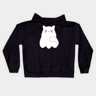 Spooky kitty ghost Kids Hoodie